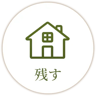 残す
